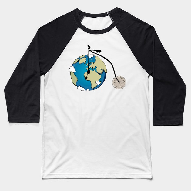 Planet bike Baseball T-Shirt by Xanxus